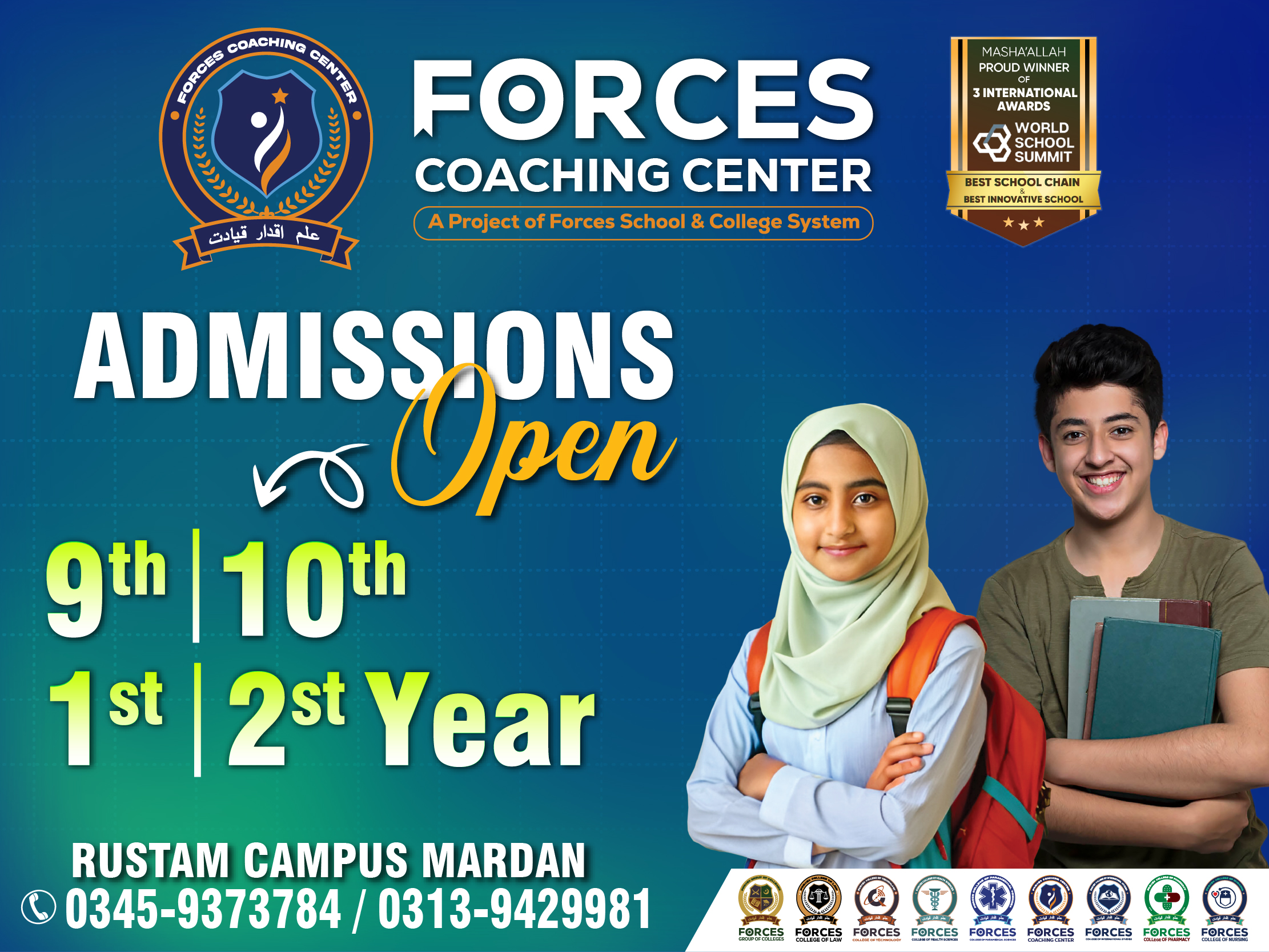 Admissions Open – Forces Coaching Center